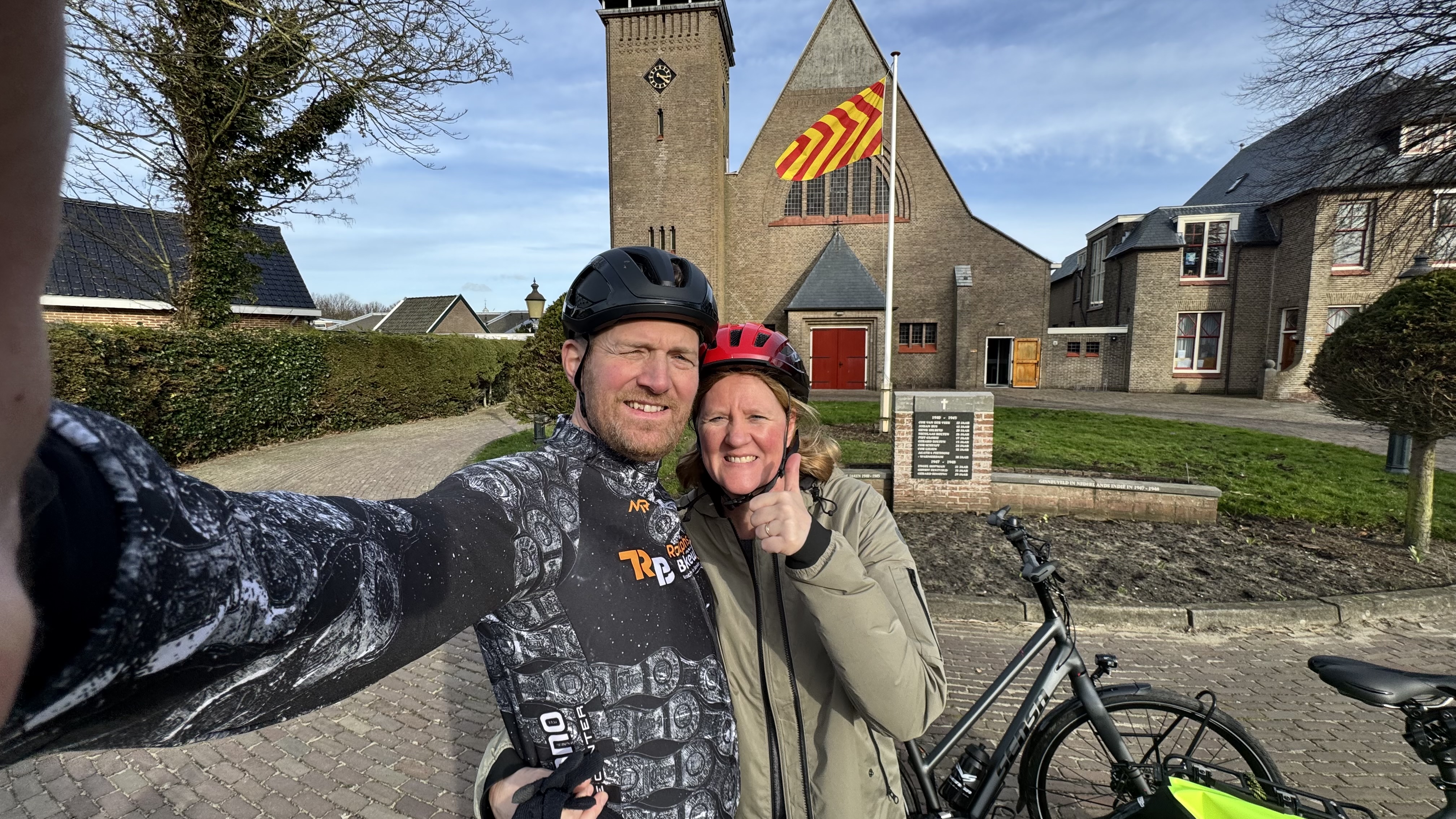 Op de fiets naar de stad van de liefde!